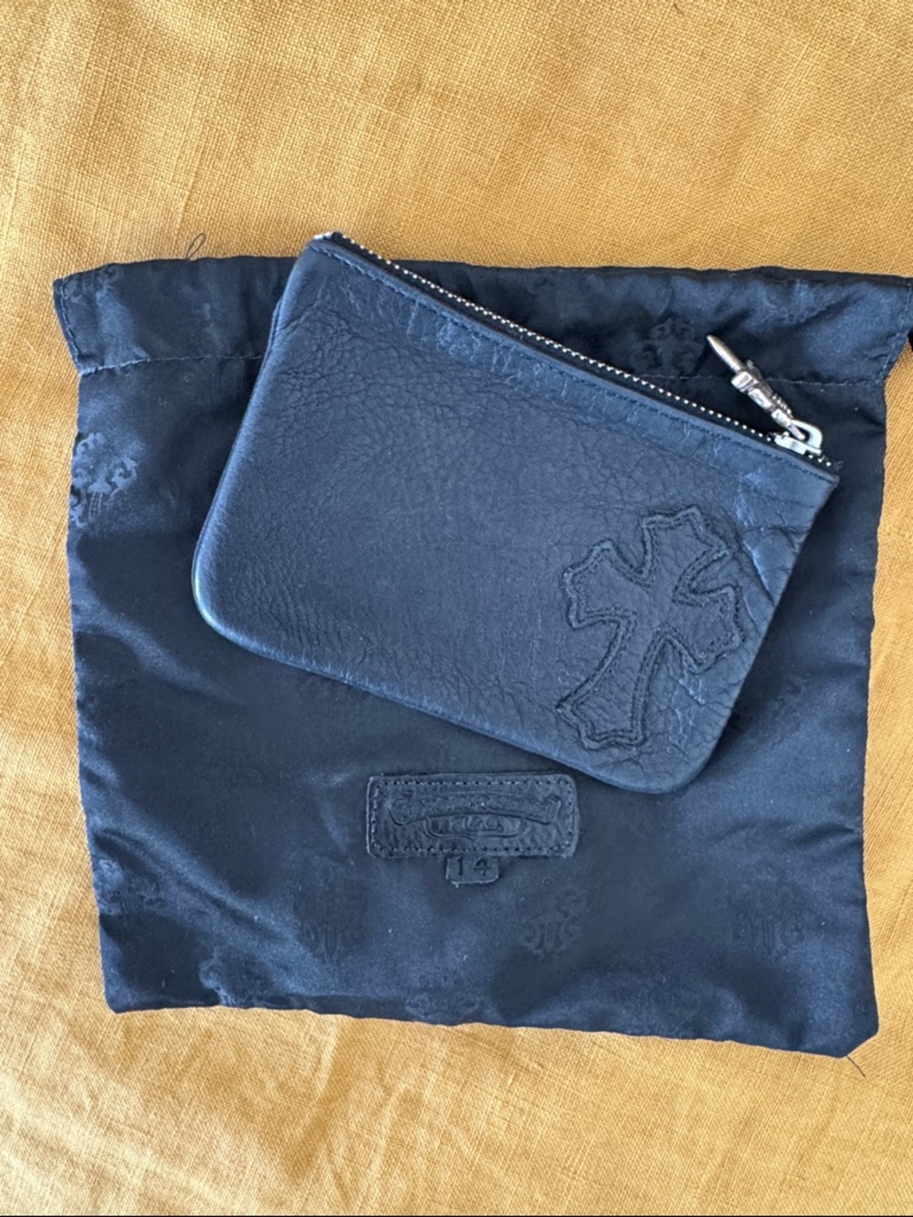 Chrome Hearts Zip Pouch Wallet